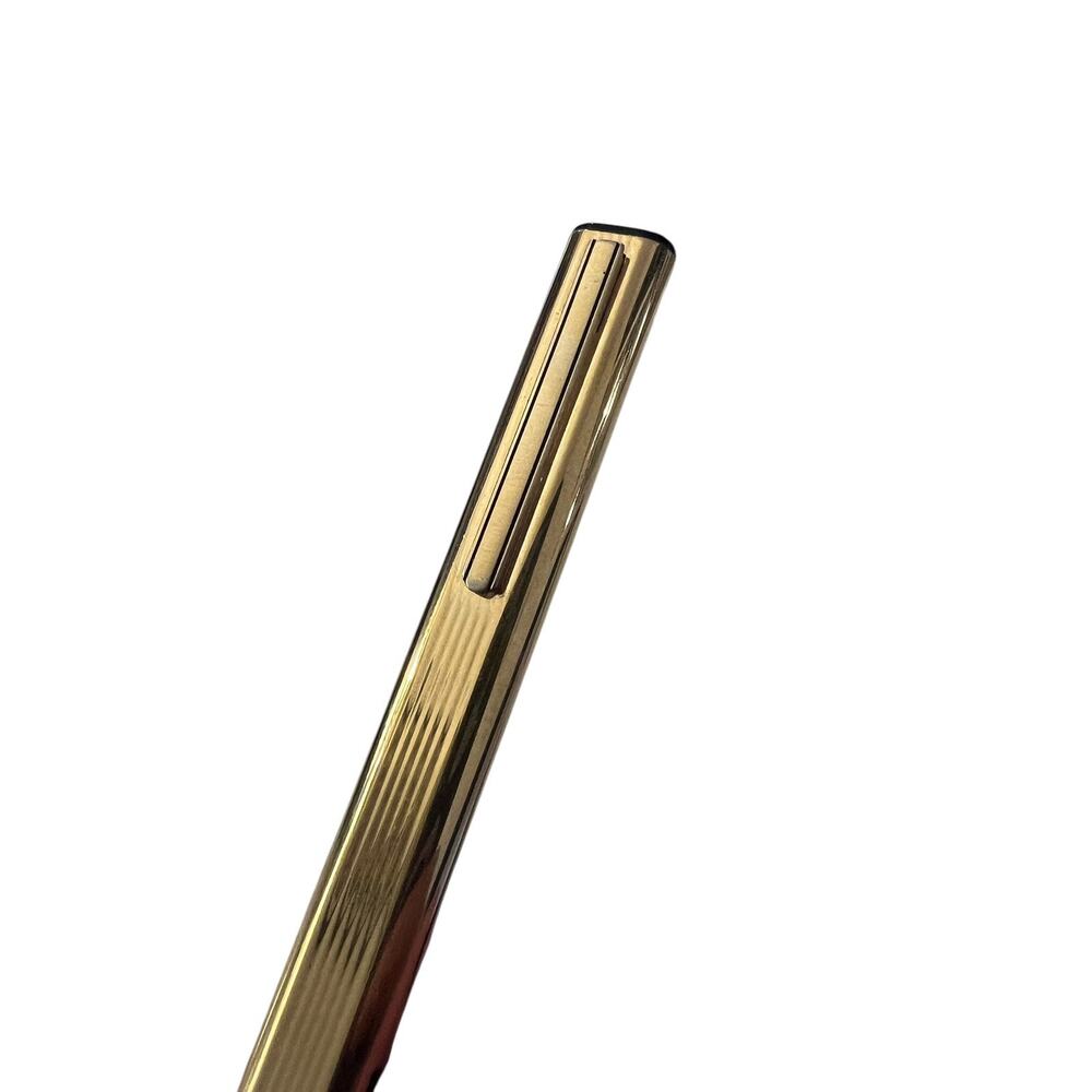 Aurora Thesi Gold Tone Ball Point Pen Vintage Carpogiani Bologna, Italy - Picture 6 of 16
